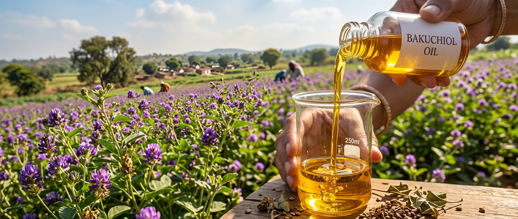 Bulk Bakuchiol Oil: The Natural Retinol Alternative for Skincare