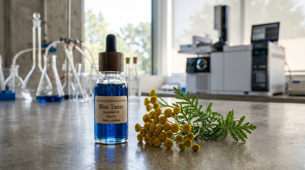 Blue Tansy Oil Formulation: Managing Chamazulene and Adulteration