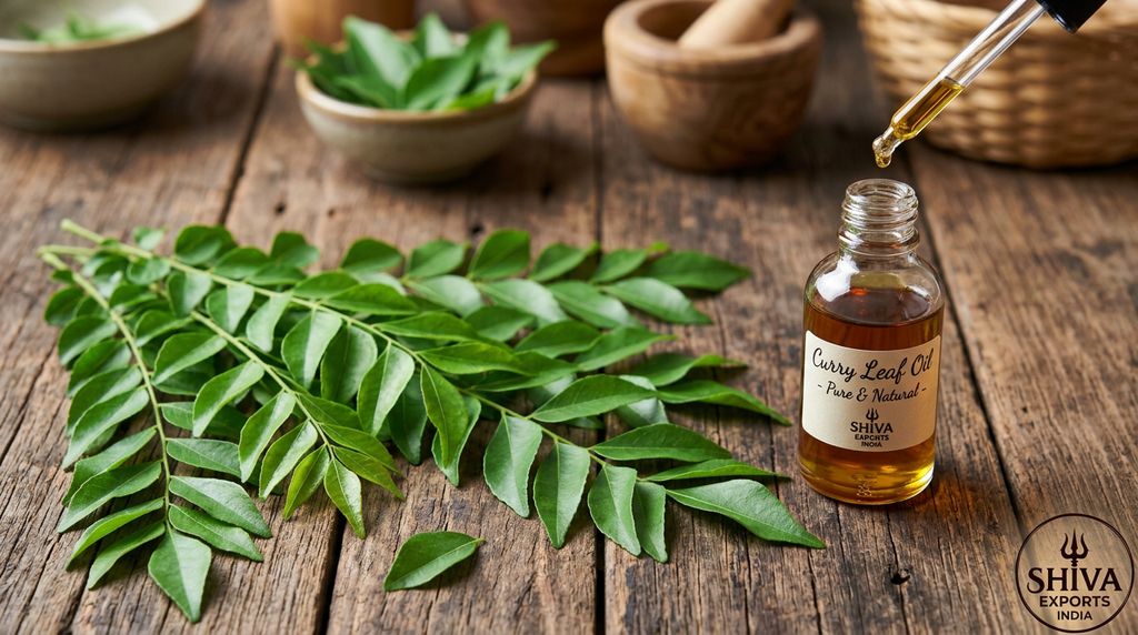Curry Leaf Oil: Sustainable Sourcing for Natural Hair Growth