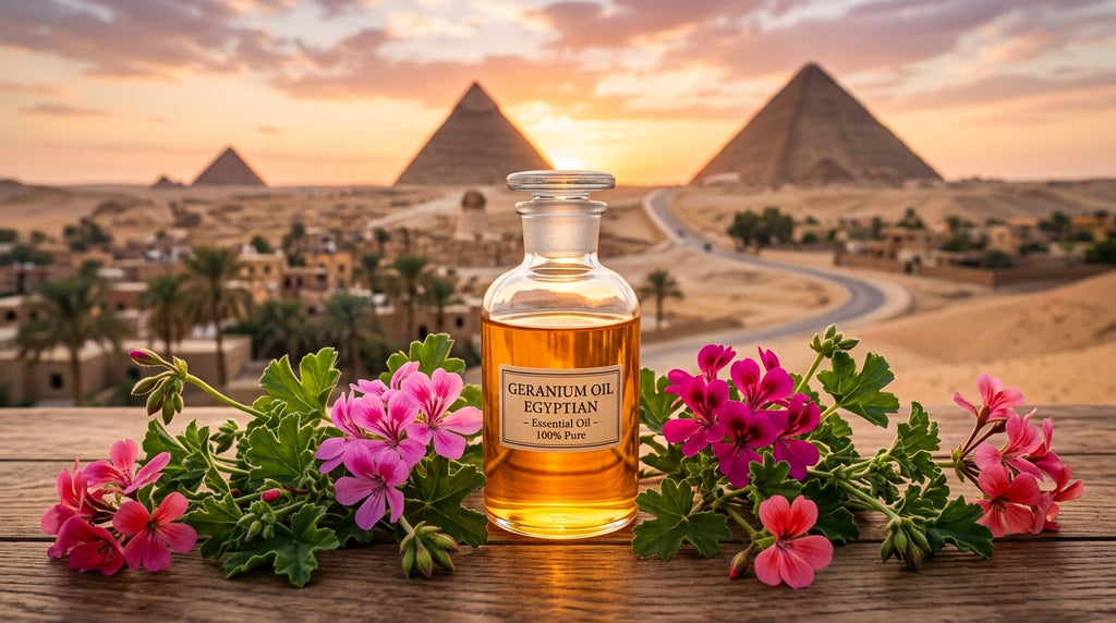 Sourcing Sustainable Geranium Oil Egyptian in Bulk: A B2B Guide