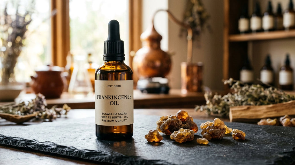 Dark Frankincense Oil for Anti-Inflammatory Skincare and Anti-Aging