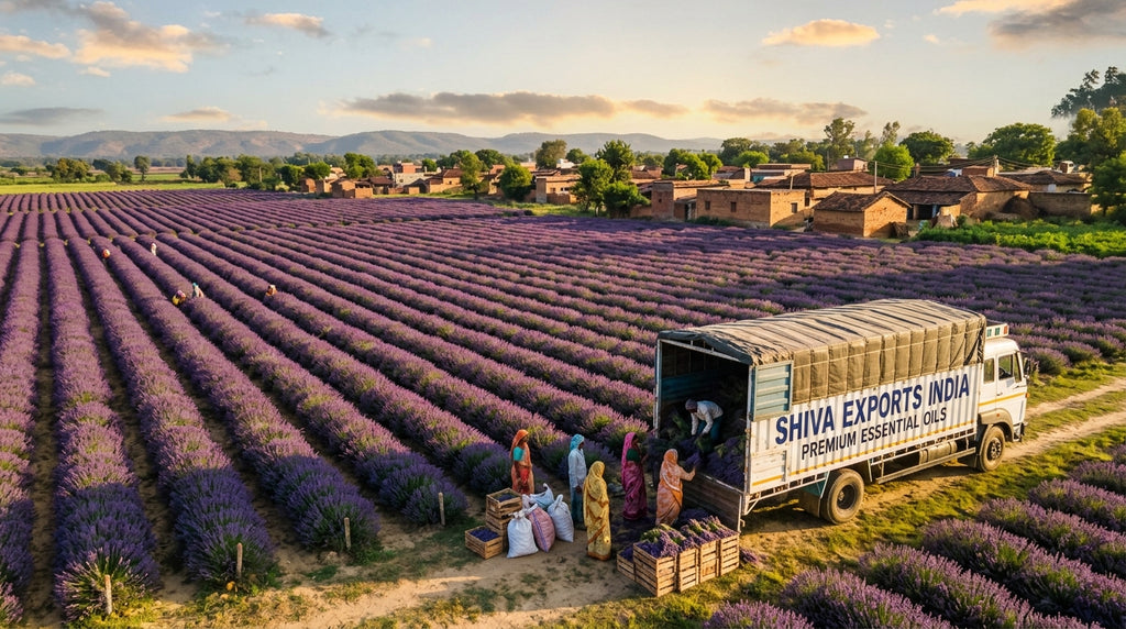 Bulk Lavender Oil for Aromatherapy: Sourcing from Kannauj, India