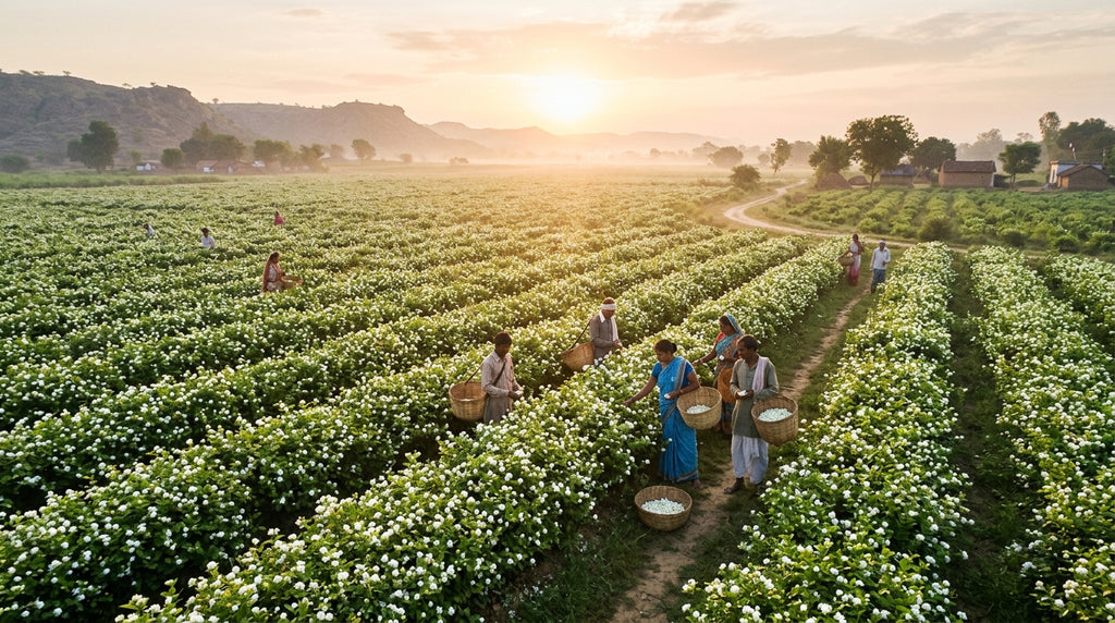 Sourcing Sustainable Jasmine Absolute in Bulk: A Fragrance Guide