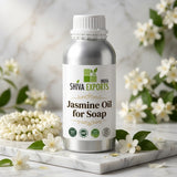 Jasmine Oil for Soap - Premium Essential Oil by Shiva Exports India