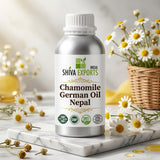 Chamomile German Oil Nepal - Premium Essential Oil by Shiva Exports India