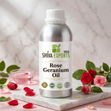 Rose Geranium Oil - Premium Essential Oil by Shiva Exports India