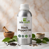 Black Pepper Oil - Premium Essential Oil by Shiva Exports India