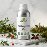 Wintergreen Oil - Premium Essential Oil by Shiva Exports India