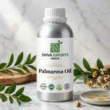 Palmarosa Oil - Premium Essential Oil by Shiva Exports India