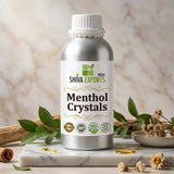 Menthol Crystals - Premium Essential Oil by Shiva Exports India
