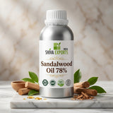 Sandalwood Oil 78% - Premium Essential Oil by Shiva Exports India