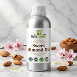 Sweet Almond Oil - Premium Essential Oil by Shiva Exports India