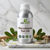 Macadamia Nut Oil - Premium Essential Oil by Shiva Exports India