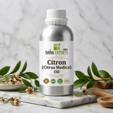 Citron (Citrus Medica) Oil - Premium Essential Oil by Shiva Exports India