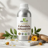 Calendula infused Oil - Premium Essential Oil by Shiva Exports India