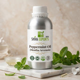 Peppermint Oil (Mentha Arvensis) - Premium Essential Oil by Shiva Exports India
