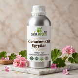Geranium Oil Egyptian - Premium Essential Oil by Shiva Exports India