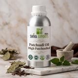 Patchouli Oil High Patchouliol - Premium Essential Oil by Shiva Exports India