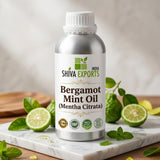 Bergamot Mint Oil (Mentha Citrata) - Premium Essential Oil by Shiva Exports India