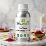 Saffron Absolute 2.5% - Premium Essential Oil by Shiva Exports India