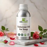Tuberose Oil for Soap - Premium Essential Oil by Shiva Exports India