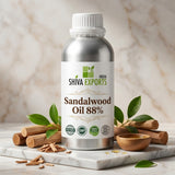 Sandalwood Oil 88% - Premium Essential Oil by Shiva Exports India