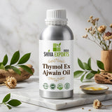Thymol Ex Ajwain Oil - Premium Essential Oil by Shiva Exports India