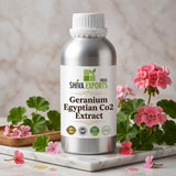 Geranium Egyptian Co2 Extract - Premium Essential Oil by Shiva Exports India