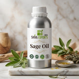 Sage Oil - Premium Essential Oil by Shiva Exports India