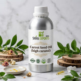 Carrot Seed Oil (high caratol) - Premium Essential Oil by Shiva Exports India