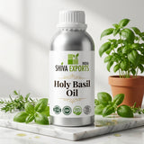 Holy Basil Oil - Premium Essential Oil by Shiva Exports India