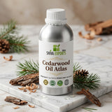 Cedarwood Oil Atlas - Premium Essential Oil by Shiva Exports India