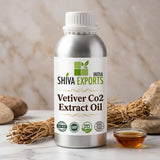 Vetiver Co2 Extract Oil - Premium Essential Oil by Shiva Exports India