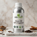 Clove Oil 85% Eugenol - Premium Essential Oil by Shiva Exports India