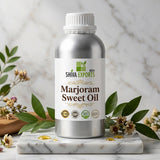 Marjoram Sweet Oil - Premium Essential Oil by Shiva Exports India