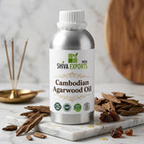 Cambodian Agarwood Oil - Premium Essential Oil by Shiva Exports India
